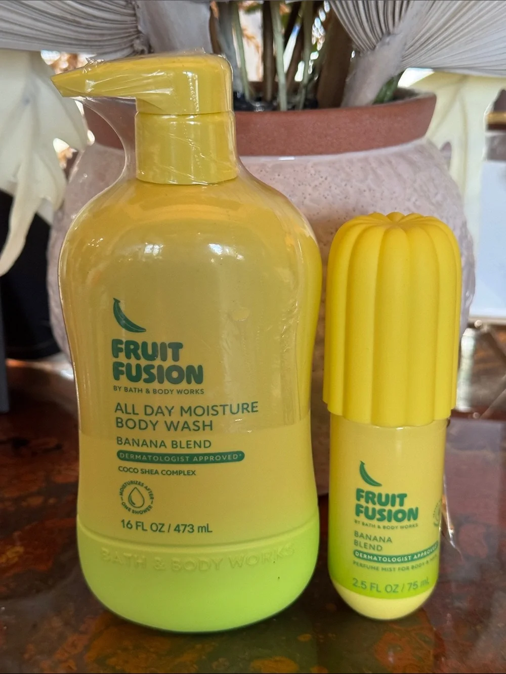 Bath & Body Works Fruit Fusion Banana Blend Body Wash & Mist